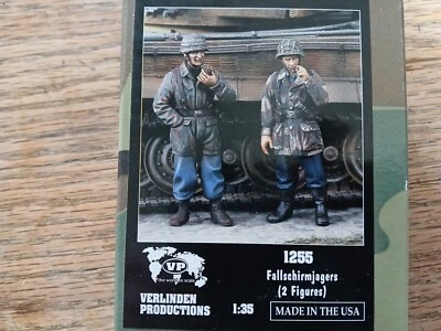 VERLINDEN 1-35 Fallschirmjagers #1255 (2 figures brand new) - Image 1 of 2