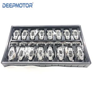 Deepmotor SBC 350 Self-Aligning Stainless Steel Roller Rocker Arm 1.6Ratio 3/8'' - Picture 1 of 3