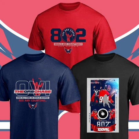 NEW HOT!! Congrats Alexander Ovechkin Washington Capitals Hockey Team T-Shirt Cover