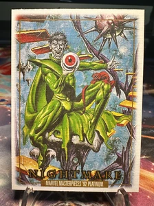 Nightmare 2024 Marvel Masterpieces '92 Platinum #61 Canvas - Picture 1 of 2