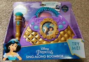 Disney Princess Sing Along Boombox Real Microphone & Music Player MP3 Connect - Picture 1 of 2