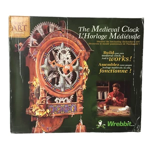Vintage Medieval Clock Kit Build Your Own Working Clock Wrebbit 1997 NEW Other - Picture 1 of 11