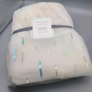 Pottery Barn Kids Monique Lhuillier Starburst Krippenrock neu - Bild 1 von 8