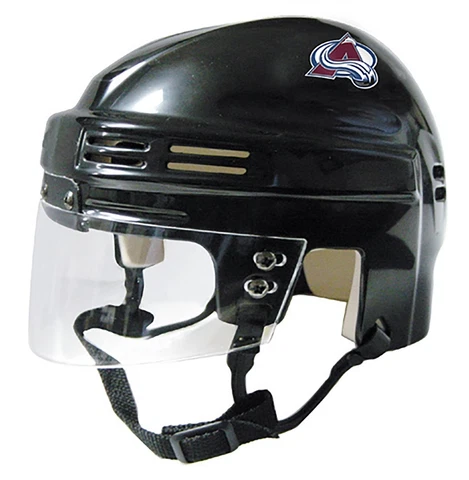 Colorado Avalanche Unsigned Sportstar Black Mini Helmet Cover