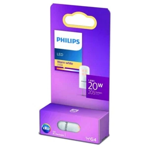 1.8W =20W Philips G4 12V Clear Capsule LED 2700K Light Bulb Halogen Replacement - Picture 1 of 2