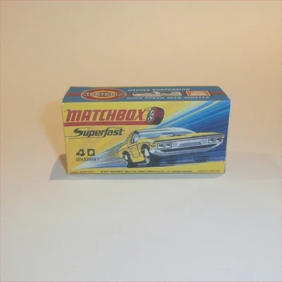 Matchbox Lesney Superfast 40 d Vauxhall Guildsman H Style Repro Box - Image 1 of 4
