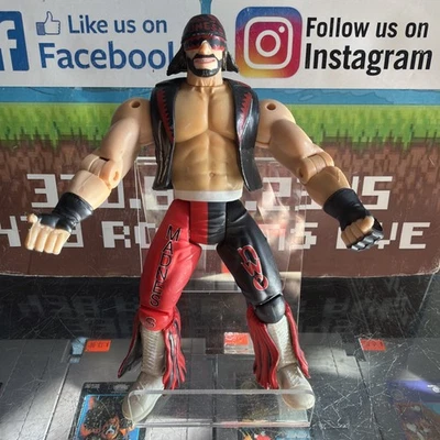 Figura de acción Macho Man Randy Savage 1999 WCW NWO Madness Toy Biz Smash n Slam Foto 1 de 2