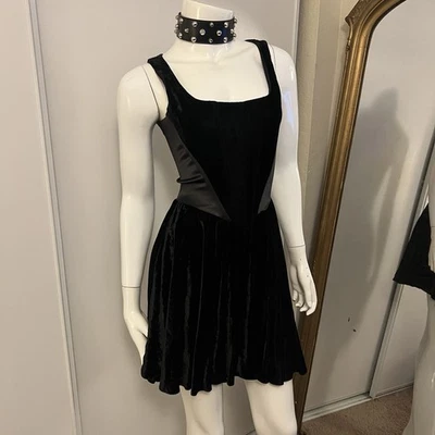 Mini Vestido Corsé Betsey Johnson Vintage Años 90 Raro Talla P XS Foto 1 de 4