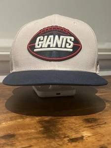 New York Giants 2024 HISTORIC SIDELINE Stone-Navy Fitted Hat by New Era SIZE 8 - Picture 1 of 5