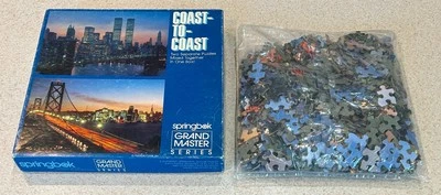 COAST TO COAST (Vintage Springbok Grand Master) -- 700 Piece Jigsaw SEALED BAG - Image 1 of 3