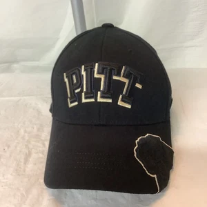 Pittsburgh Panthers Pitt Hat One Fit Top Of The World Black Stretch Fitted  - Picture 1 of 7