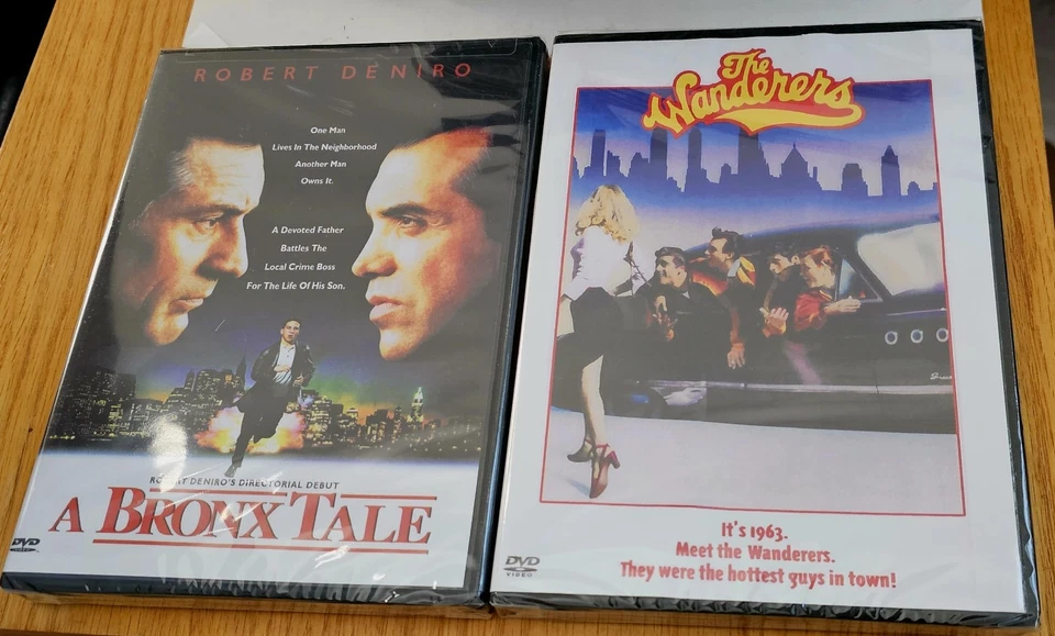 A Bronx Tale & The Wanderers –get Both For The Price Of 1 Rare NEW DVds   - Image 1 of 3
