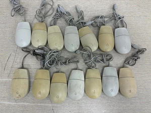 14x Vintage Apple Desktop Bus Mouse M2706 (Lot) - Picture 1 of 16