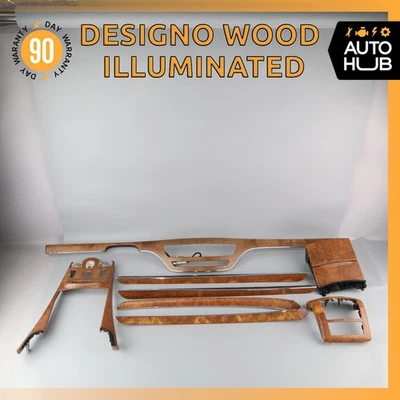 10-13 Mercedes W221 S550 S450 Dashboard Center Console Door Panel Trim Set OEM - Image 1 of 4