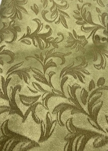 Green Suede Finish Upholstery Drapery Fabric 57" x 3+ Yards - Picture 1 of 6