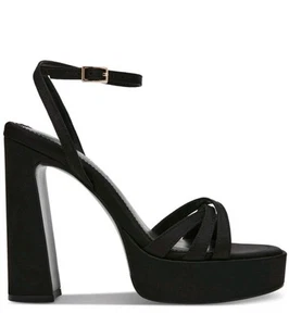 STEVE MADDEN Strappy Platform Sandal Heels Womens Size 9 - Picture 1 of 10
