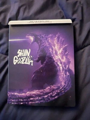 SHIN GODZILLA LIMITED EDITION STEELBOOK 4K + BLU-RAY MINT! - Image 1 of 4
