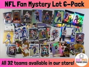NFL Team Fan Mystery Card 6er Pack: New England Patriots - Bild 1 von 3