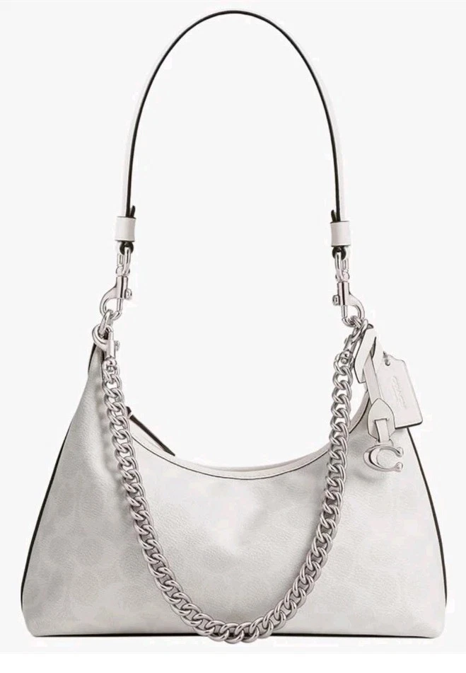 COACH CAM26 Brown Juliet Shoulder Bag 25 Signature Canvas 2-way specification