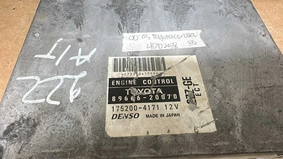 89666-20070 Toyota Corolla 2000-2005 ecm ecu computador Foto 1 de 2