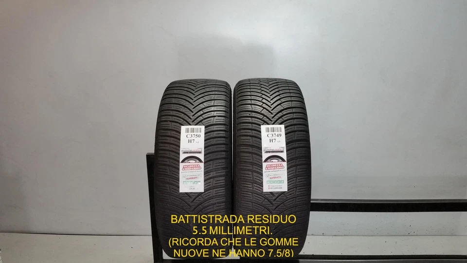GOMME USATE  4 STAGIONI 225/45R18 95V KLEBER QUADRAXER 2 M+S  PNEUMATICI  C03750 - Bild 1 von 1