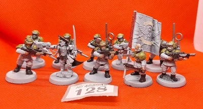 Warhammer 40k Astra Militarum Cadian Shock Troops Squad Games Workshop - Image 1 of 4