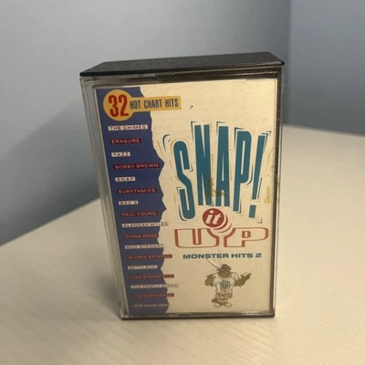Snap It Up - Monster Hits Volume 2 Cassette Tape Double Album - Image 1 of 3