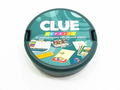 Clue Express Board Game from Parker Brothers 2007 (Travel Game) Open box - Image 1 of 4