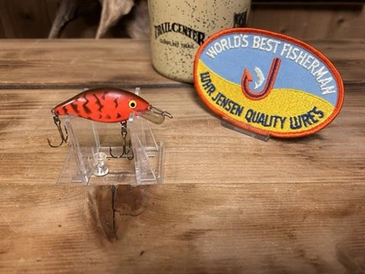 Vintage Luhr Jensen Pre Rapala Speed Trap 1/8 oz. Color 584 Bass Fishing Lure - Image 1 of 4