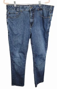 Vertix Men's Blue Denim Jeans Straight Leg – Size 38x30 - Picture 1 of 10