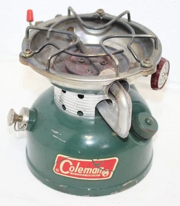 Estufa de campamento Coleman Sportster modelo 502 de 1965 en funcionamiento vintage, guc! ¡OBRAS! - Imagen 1 de 24