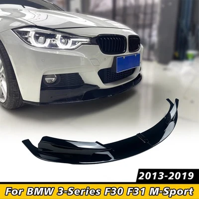 Frontspoiler Lippe Performance Schwarz Glanz für BMW 3er F30 F31 M-Paket 13-19 - Bild 1 von 4