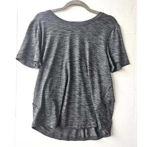 Camiseta para mujer Lululemon de gran tamaño calce relajado | gris jaspeado manga corta talla 10 - Imagen 1 de 4