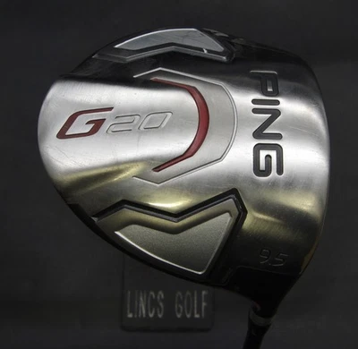 Ping G20 9.5° Driver Stiff Graphite Shaft Ping Grip* - Image 1 of 4