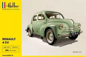 (HEL80762) - Heller 1:24 - Renault 4 CV - Photo 1/1