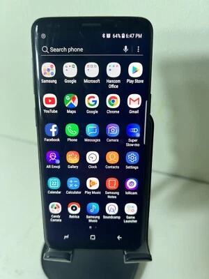 Samsung Galaxy S9 SM-G960XU 64 GB nero *NO IMEI* LIVE DEMO UNIT - BUONE CONDIZIONI - Immagine 1 di 4