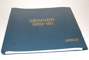Vintage 1989 Landisco Book Historic Aerial Photos Survey METRO DENVER Large - Picture 1 of 9