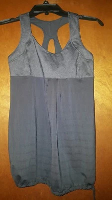 Old Navy Active Yoga Top S Small *NEW* Built-In Bra Drawstring Waist Fitness Gym - Image 1 of 3