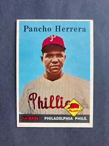 1958 Topps #433 Pancho Herrera RC (Filis de Filadelfia) ¡Novato!    (C) - Imagen 1 de 2
