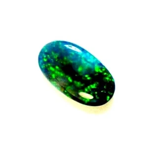 Beautiful Australian, 12x7 Lightning Ridge 1.61 Ct. Solid Black Crystal Opal - Picture 1 of 6