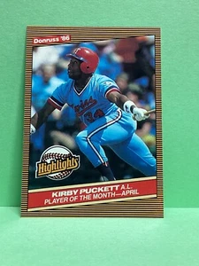 Kirby Puckett 1986 Donruss highlights card mint - Picture 1 of 1
