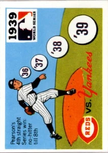 1971 Fleer Laughlin World Series Black Backs #37 1939 - Reds vs. Yankee ID:38613 - Picture 1 of 1