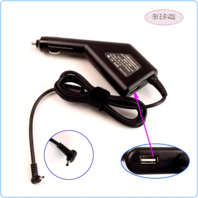 Notebook DC Adapter Car Charger for Asus Eee PC 1201NL R051PEM R105D 1016PT - Bild 1 von 4