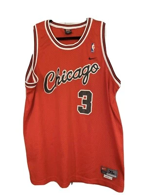Camiseta de los Chicago Bulls Tyson Chandler Nike cosida adulto longitud XL +2 Foto 1 de 4