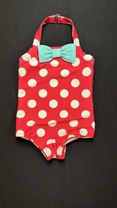 Cat & Jack Baby Mädchen Größe 18M Badeanzug Einteiler gepunktet - Bild 1 von 5
