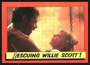 1984 Indiana Jones and the Temple of Doom #52 Rescuing Willie Scott - Picture 1 of 2