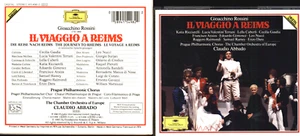 BOX SET 2 CDS ROSSINI IL VIAGGIO A REIMS CLAUDIO ABBADO PRAGUE PHILHARMONIC DGG - Picture 1 of 1
