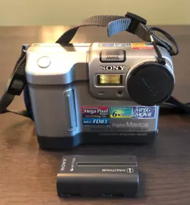 Sony Mavica MVC-FD83~ 10x Zoom ~ 3.5 FD Digital Camera ~ Grey Untested - Picture 1 of 3