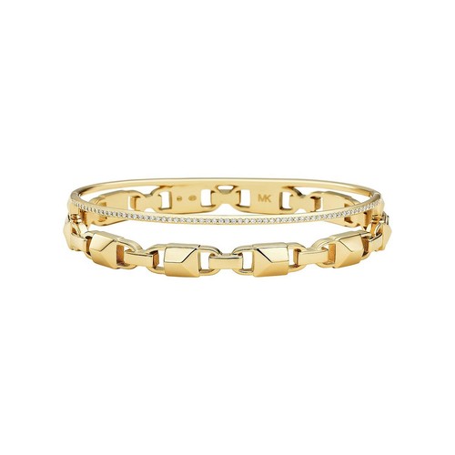 Bracciale donna Michael Kors braccialetto argento colore oro MKC1001AN710