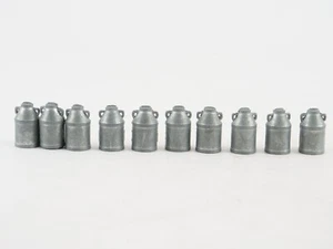 lot de 10 bidons de lait grand modèle pour camion laitier Nestlé en zamak - Imagen 1 de 3